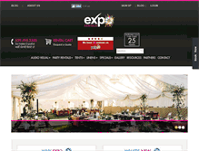 Tablet Screenshot of exporentals.com